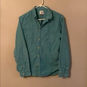 Old navy slim fit button up shirt
